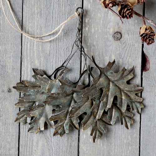 Fascio foglie in ottone - foglie,