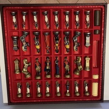 Scacchiera Italfama Made In Italy Scacchi Tema Napoleone In Metallo