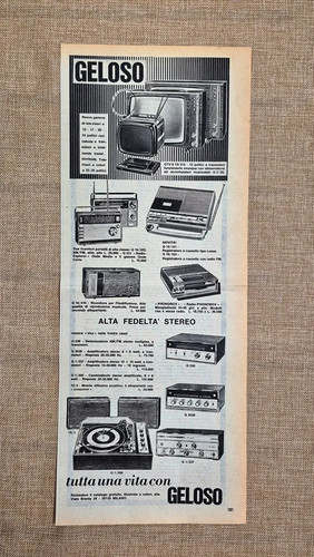 Geloso alta fedeltà stereo - geloso,