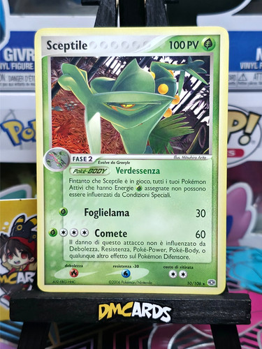 Pokemon sceptile 106 rara - 10/106,