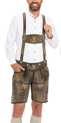 Pantaloni pelle scamosciata - pantaloni,