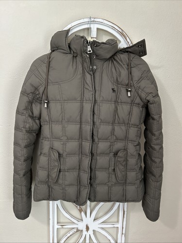 Giacca puffer verde vintage