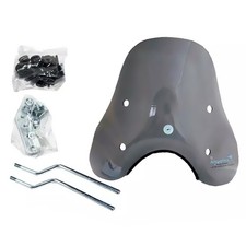 Paravento cupolino mini parabrezza fum per VESPA PX PE 50 125 150 200 cc. tutte