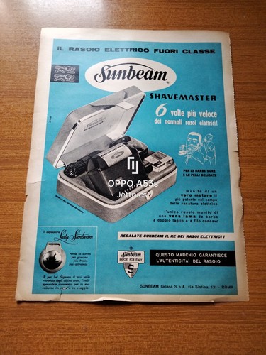 1958 sunbeam shavemaster - 1958,