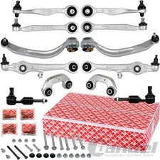 FEBI KIT RIPARAZIONE BRACCIO OSCILLANTE ANTERIORE per AUDI A4 8E,B6,B7 + QUATTRO+AVANT+CABRIO