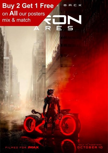 Tron ares 2025 poster - tron,
