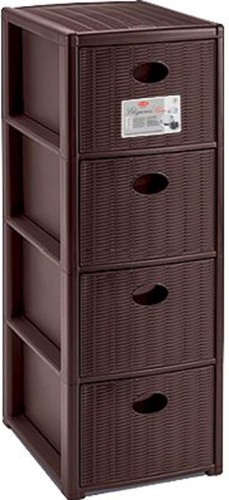 Cassettiera slim moka - , 4
