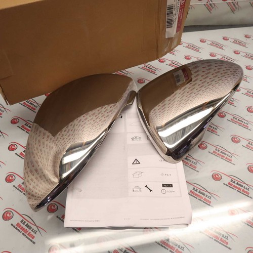 Coppia calotte specchi - calotte, cromate