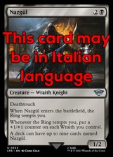 MTG NAZGÛL 333 EXC - NAZGUL - LTR X IT - MAGIC