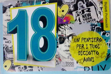 Compleanno 18 Anni  Biglietto