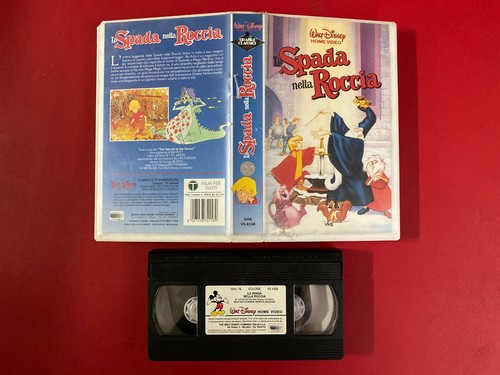 Vhs walt disney la spada - -,