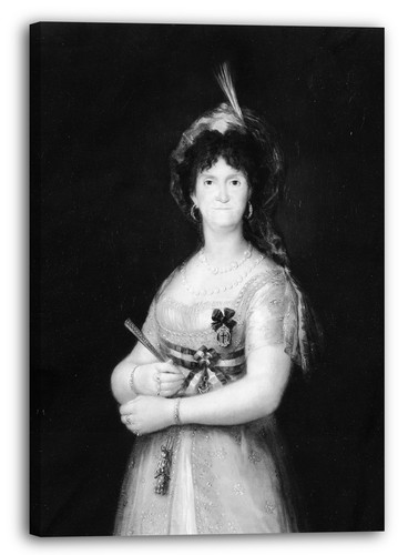 Tela cornice copia dopo goya - goya,
