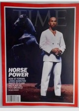 Time magazine 24th March 2025 Lewis Hamilton now at Ferrari: F1's Greatest NEW 