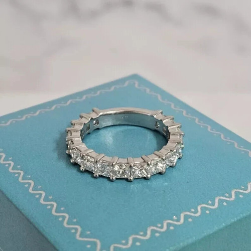 Anello con diamanti - , coltivati