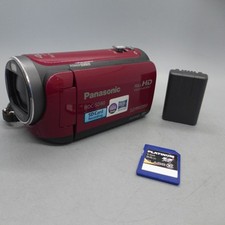 Panasonic HDC-SD80 videocamera portatile alta definizione rossa testata