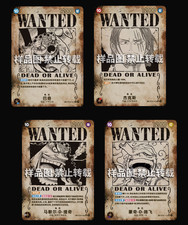 One Piece Wanted Poster Card
