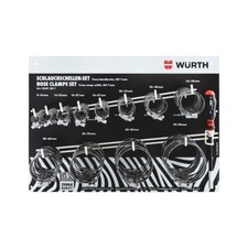 Fascette Stringitubo Inox 9mm + Cacciavite Set 120pz - WÜRTH 05391207