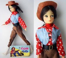 Rara bambola vintage - bambola, anni