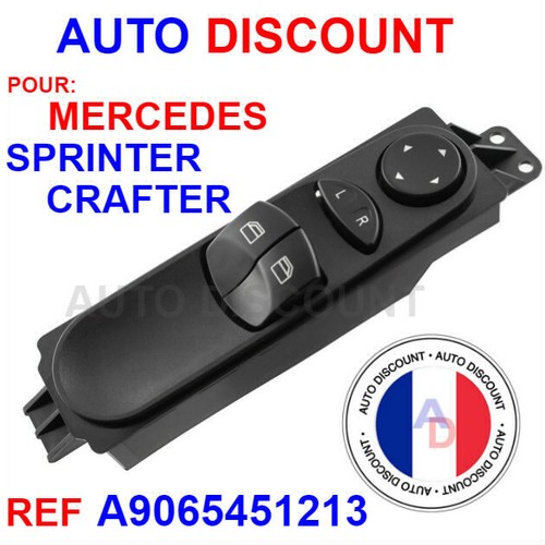Interrupteur bouton leve - , vitre