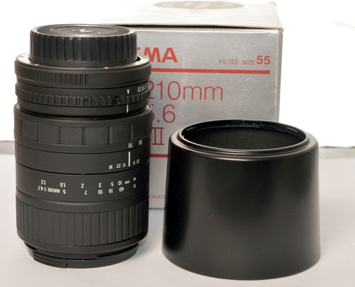 Sigma 210mm f4 5 6 - mf, f4-5.6
