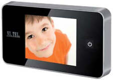 spioncino elettronico occhio magico digitale cromo satinato e0426