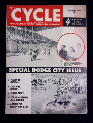 1959 cycle magazine - cycle,