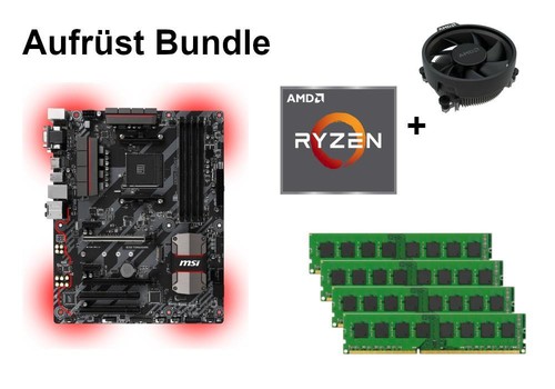 Bundle msi b350 tomahawk cpu - tomahawk, +
