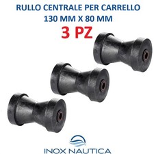 3 RULLI CENTRALI PER CARRELLO