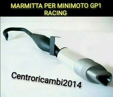 Marmitta Per Minimoto GP1 RACING  SCARICO NUOVO SOLO PER MINIMOTO CINESI 