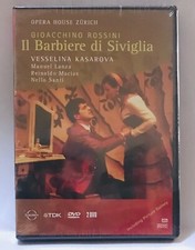 IL Barbiere di Siviglia DVD Vesselina Kasarova Lanza Macias Rossini Zurich NEW