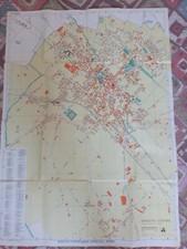CARTA TOPOGRAFICA DI THIENE - ZANIN ZUGLIANO AUTOBIANCHI-MARIANI-FACCI