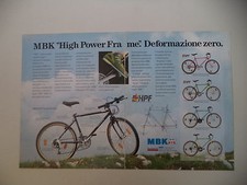 advertising Pubblicità 1991 BICICLETTA MBK M 523 TRACKER