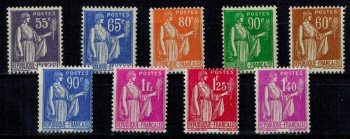 Serie francobolli francesi - serie,