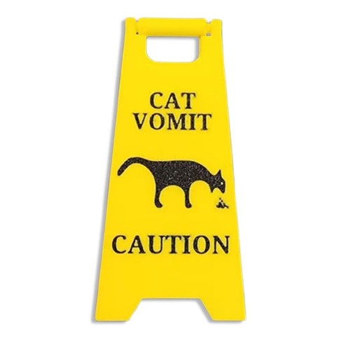 Segnale vomito gatto - di,