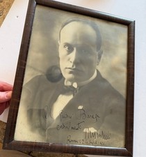 vintage autographed photo