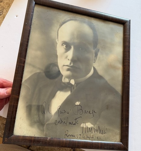 Foto epoca autografata - foto,