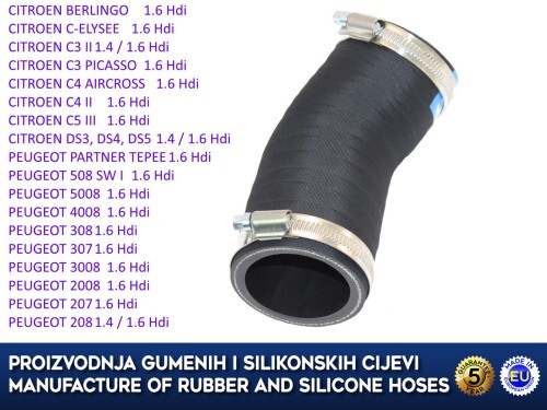 Ricambio tubo intercooler