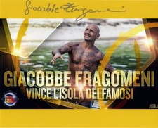 Giacobbe Fragomeni Foto Autografata Signed Photo Autografo L'isola dei famosi