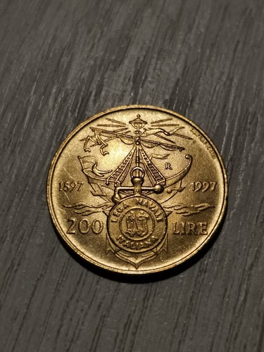 Moneta 200 lire centenario - lire,