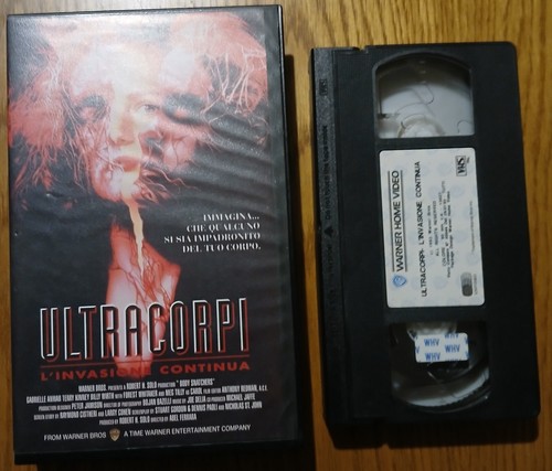 Vhs videocassetta ultracorpi - vhs,