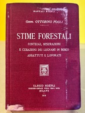 Prima edizione Manuale Hoepli