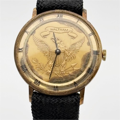 Waltham eagle coin watch - waltham,