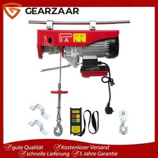 Verricello elettrico paranco