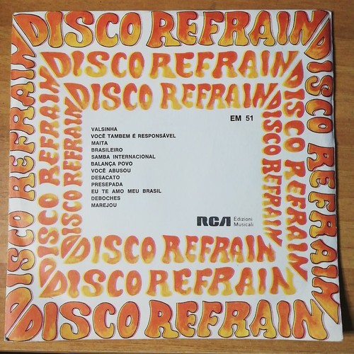 Disco refrain chico - refrain, 51.