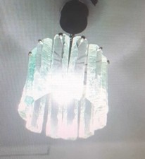 FONTANA ARTE MAX INGRAND ATTRIBUITED CHANDELIER 1960