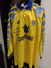 Maglia calcio Parma Mussi cn autografo Firma Vintage  Maillot Camiseta foot