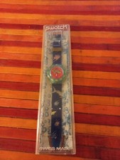 swatch vintage scuba 200 happy fisch 1991