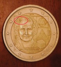 2 euro Maria Montessori