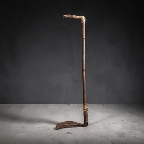 Antica frusta bastone corna - ,