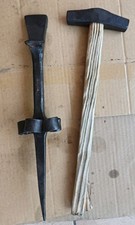 Incudine Battifalce Più Martello D'epoca 